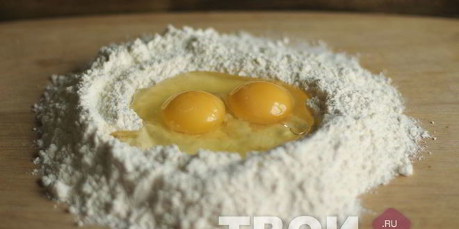 Рецепт лапши домашней