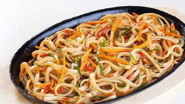 Рецепт Лапши в сливочно-перечном соусе