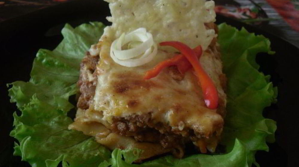 Как приготовить лазанью аль форно с сырными чипсами