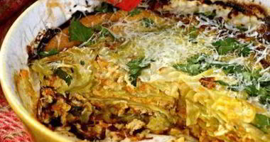 Рецепт Лазаний из капусты с куриным фаршем