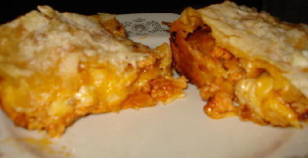 Рецепт лазанья на раз-два-три