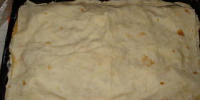 Рецепт лазаний из лаваша