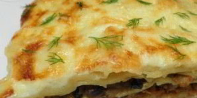 Рецепт лазаний из слоеного теста