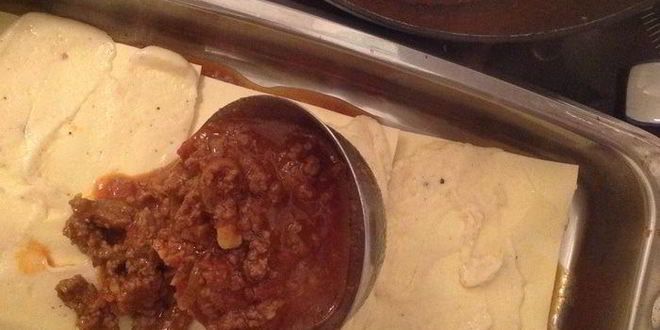 Рецепт лазаний на раз-два-три