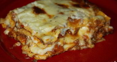Рецепт Лазаний под соусом бешамель