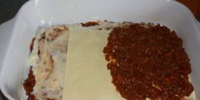 Рецепт лазаний под соусом бешамель