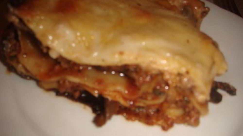 Как приготовить лазанья с фаршем, баклажанами и грибами