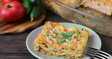 Рецепт Лазаний с куриным фаршем