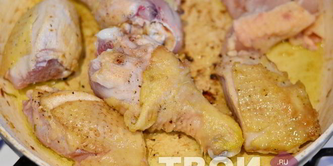 Рецепт лазаний с курицей и грибами