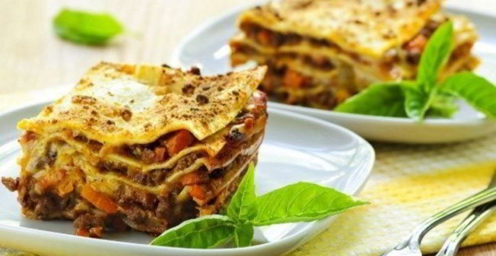 Рецепт лазанья с курицей и грибами