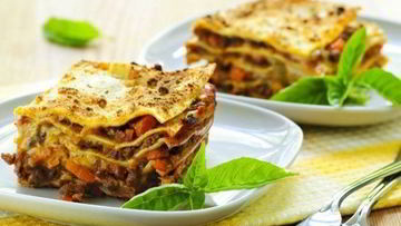 Рецепт Лазаний с курицей и шампиньонами