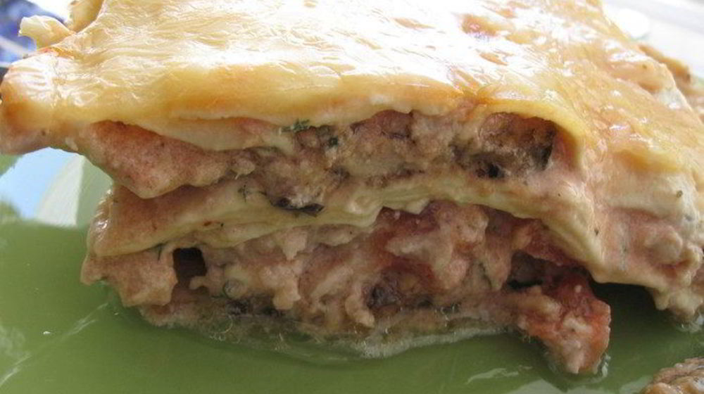 Как приготовить лазанья с мясным фаршем и баклажанами