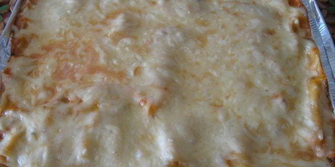 Рецепт лазаний с мясным фаршем и баклажанами