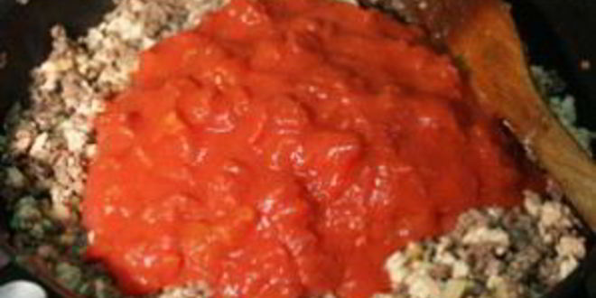 Рецепт лазаний с овощами и фаршем