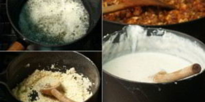 Рецепт лазаний с овощами и фаршем