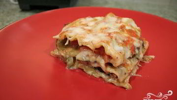 Рецепт Лазаний с овощами и грибами