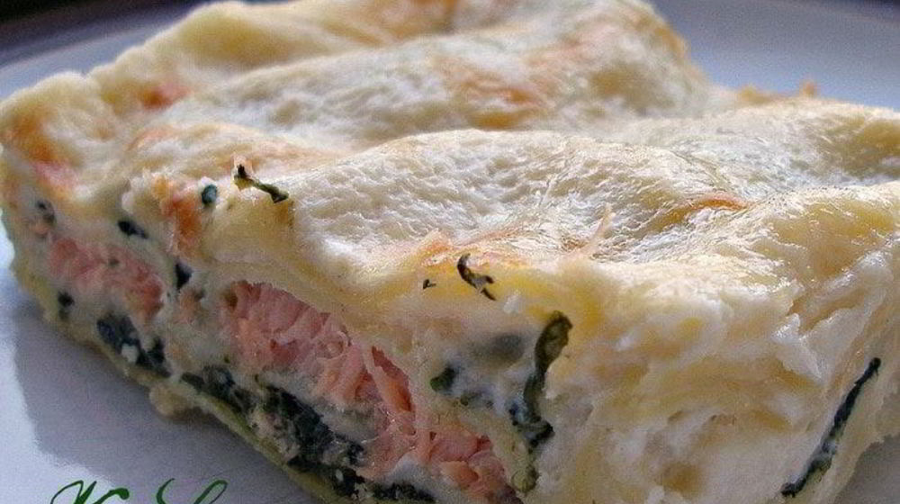 Как приготовить лазанья с семгой и шпинатом