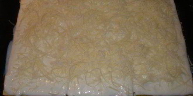 Рецепт лазаний с семгой и шпинатом