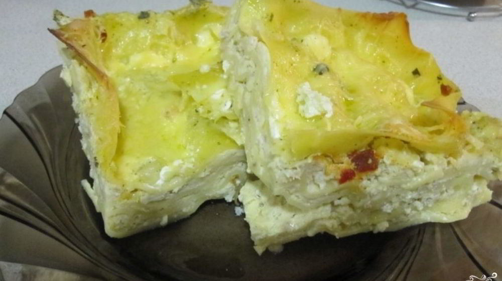 Как приготовить лазанья с творогом