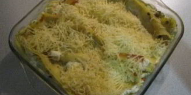 Рецепт лазаний с творогом