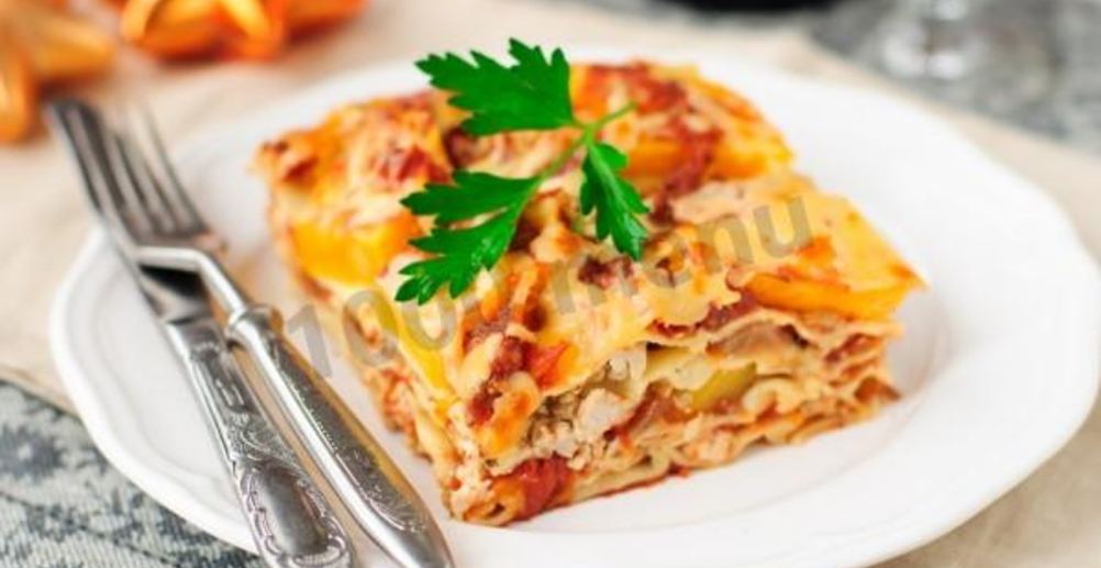Рецепт рыбную лазанья с брокколи по-домашнему