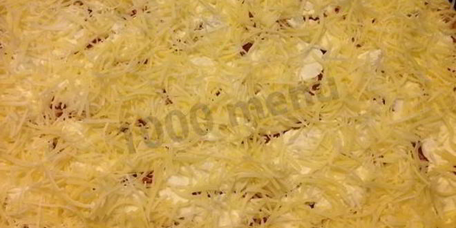 Рецепт лазаний вегетарианская