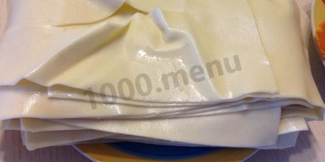 Рецепт лазаний вегетарианская