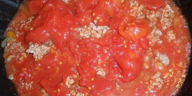 Рецепт ленивой лазанья с вермишелью