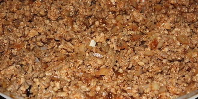 Рецепт мясной лазанья с грибным соусом