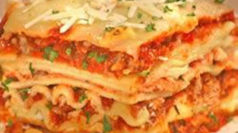 Как приготовить самую лучшую в мире лазанья