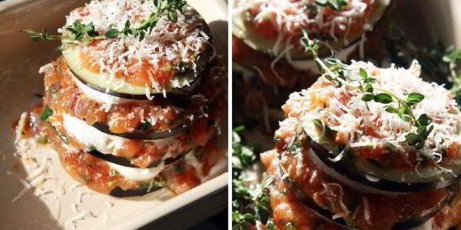 Рецепт элегантной овощной лазанья