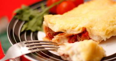 Рецепт Каннеллонь, фаршированных мясом