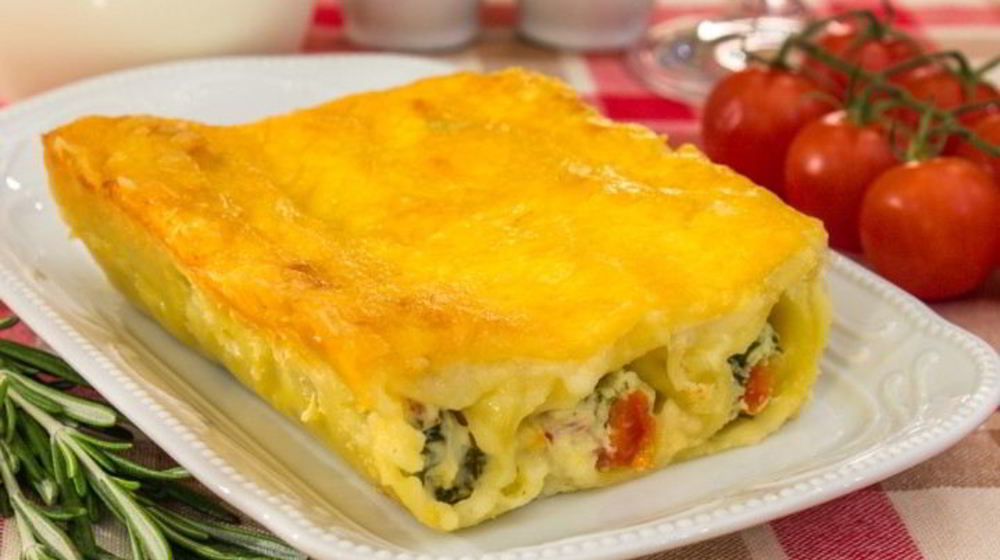 Как приготовить каннеллони, фаршированные рикоттой и шпинатом