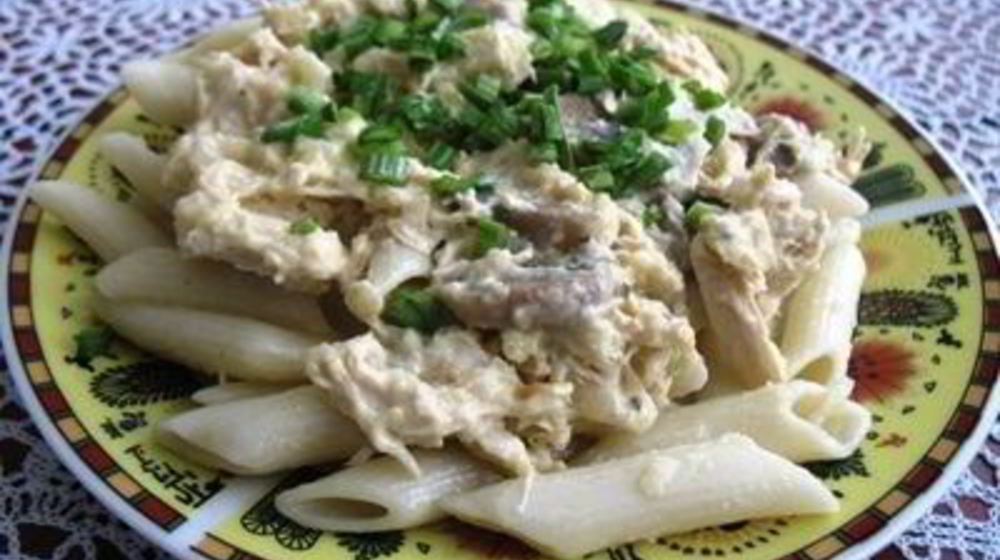 Как приготовить макароны с грибным соусом