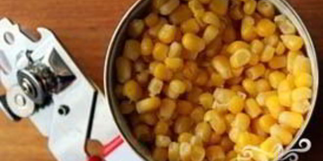 Рецепт макарон с кукурузой