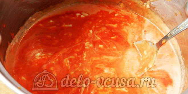 Рецепт макарон с томатным соусом и маслинами