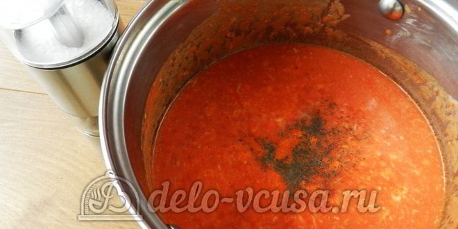 Рецепт макарон с томатным соусом и маслинами