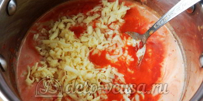 Рецепт макарон с томатным соусом и маслинами