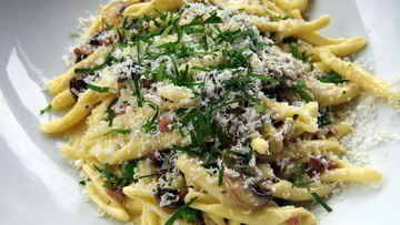 Рецепт Макарон с ветчиной