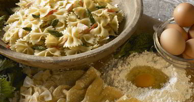 Рецепт Макарон с яйцом