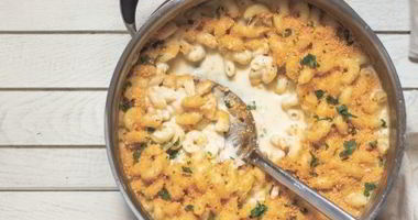 Рецепт Макарон в сырном соусе