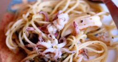 Рецепт Морепродуктов со спагетти