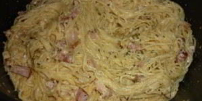 Рецепт пасты карбонара в мультиварке