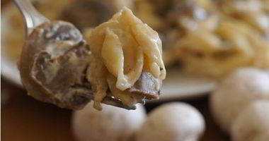 Рецепт Пасты с белыми грибами в сливочном соусе