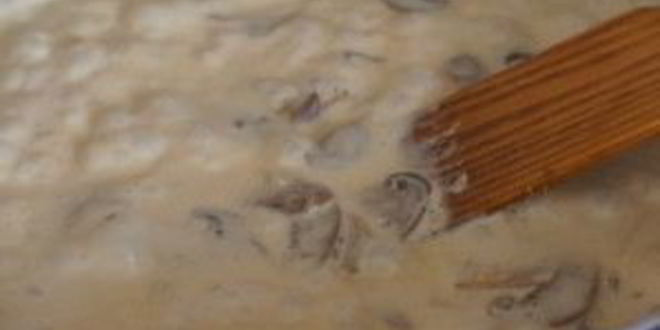 Рецепт пасты с белыми грибами в сливочном соусе