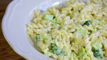 Рецепт Пасты с брокколи и сыром