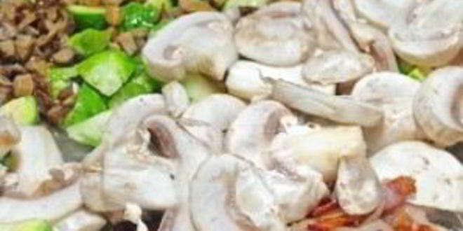 Рецепт пасты с брюссельской капустой и беконом