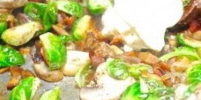 Рецепт пасты с брюссельской капустой и беконом