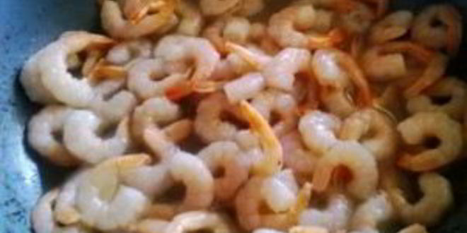 Рецепт пасты с креветками в сливочно-чесночном соусе