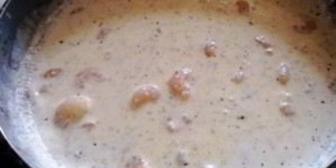 Рецепт пасты с креветками в сливочно-чесночном соусе